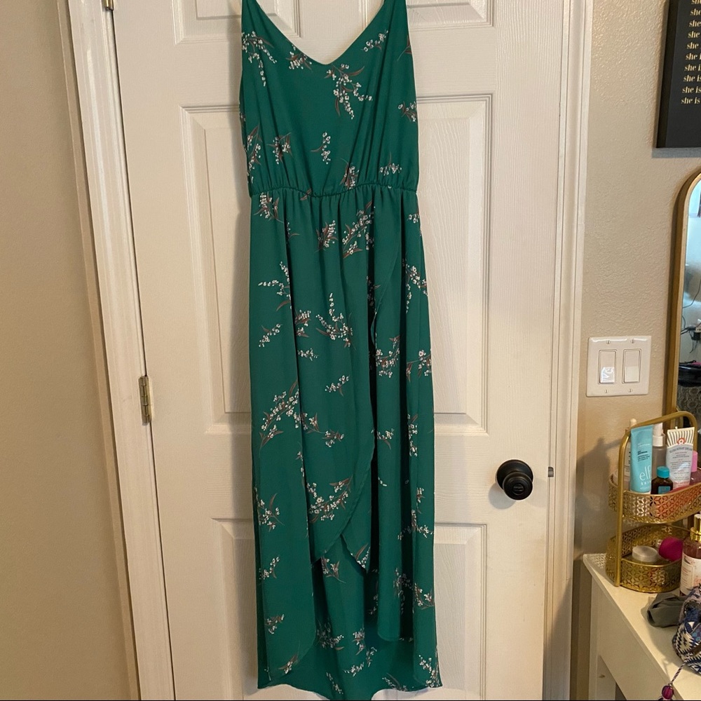 Francesca’s Green Dress